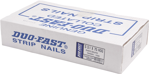 DUO-FAST D30600 HD GALVANISED STRIP NAILS PK3000 - 3.1 x 75mm