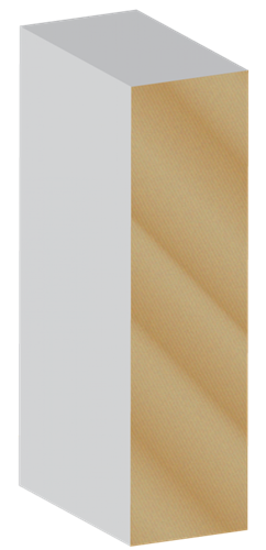 RADIATA (PINETRIM) FINGER JOINTED PRIMED DAR 98 x 18 x 5400mm