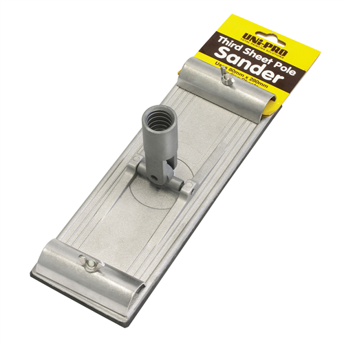 SANDER (ALUMINIUM) for POLE 1/3 SHEET 8.5 x 2.4cm