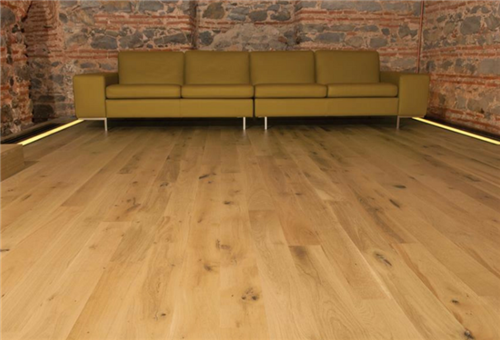 FLOORING FRENCH OAK T&G 180 x 19mm SOLID SECRET NAIL PROFILE SELECT GRADE