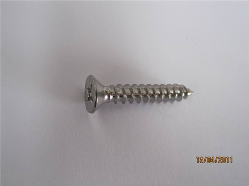 HINGE SCREW CSK CHROME PLATED PHILLIPS DRV PK100 10G x 32mm