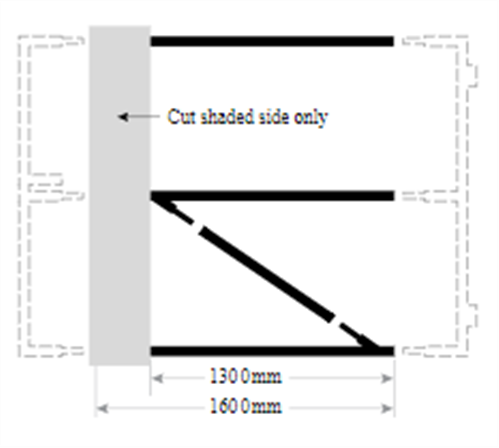 Fortress Gate Horizontal & Diagonal 1600Mm Wide For 1850Mm High Hd1.6 ...