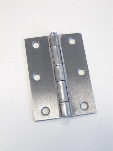 Hinge steel butt 85x60x1.6mm Loose pin Satin chrome
