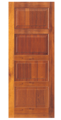 CORINTHIAN DOOR INFINITY INF 4 STILE & RAIL JOINERY MERBAU VENEER