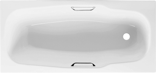 BATH STEEL ENAMEL ATLANTICA GRANDE WHITE 1800mm