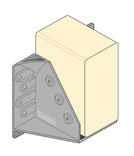 KLEVA KLIP JOIST HANGER | FIBRE REINFORCED ENGINEERING POLYMER (FREP)