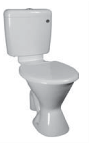 TOILET SUITE MODE PLASTIC LINK & SEAT P TRAP WHITE