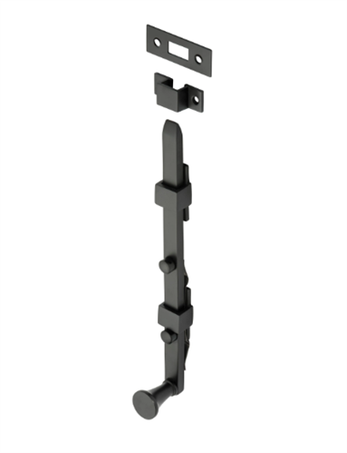 PANIC BOLT MATT BLACK L255MM