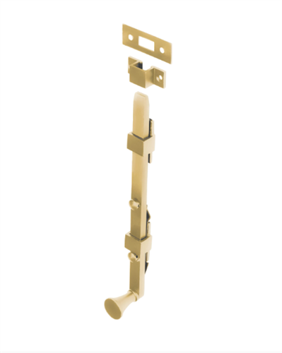 PANIC BOLT POLISHED BRASS L255MM