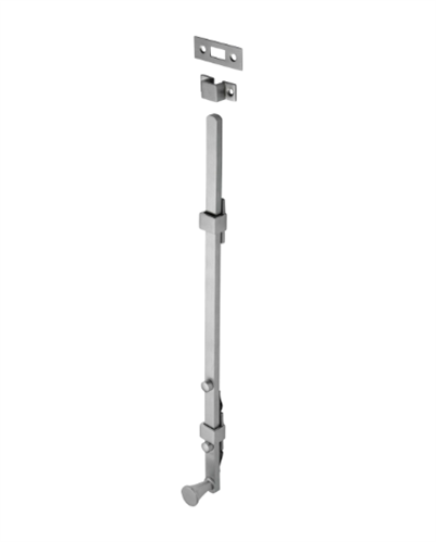 PANIC BOLT SATIN CHROME L450MM