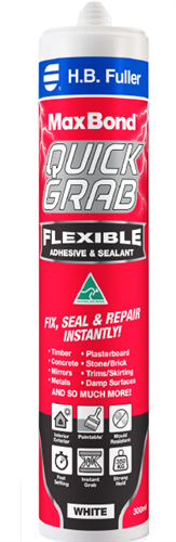 MAXBOND QUICK GRAB FLEXIBLE ADHESIVE & SEALANT