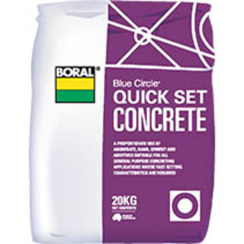 CONCRETE QUICK SET 20kg