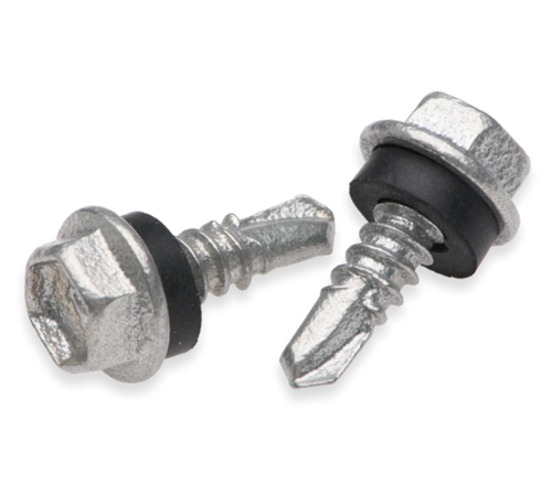 SELF DRILLING METAL SCREW WITH SEAL