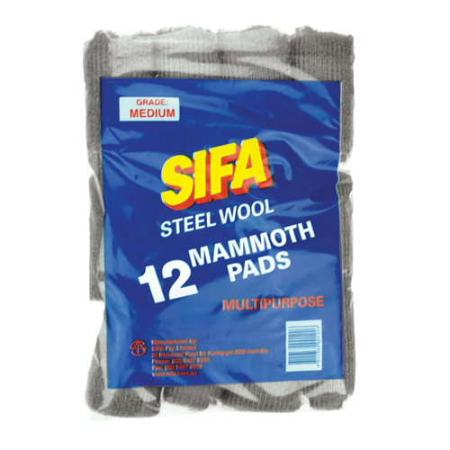 Steel Wool Pads (Mammoth) Agnew Building Supplies