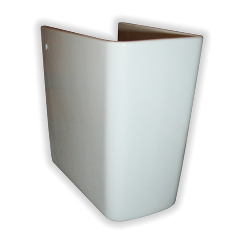 WALL BASIN SHROUD ONLY WHITE