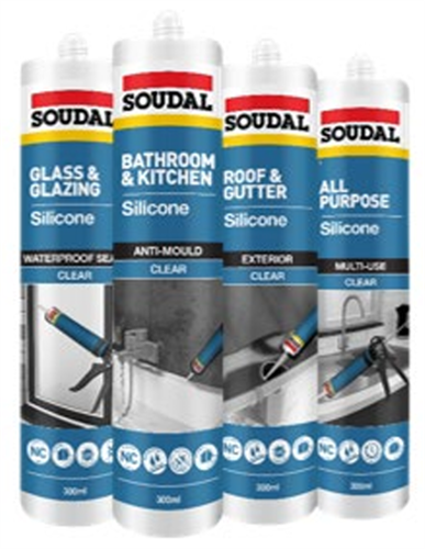 SOUDAL SILICONE ALL PURPOSE  300ml