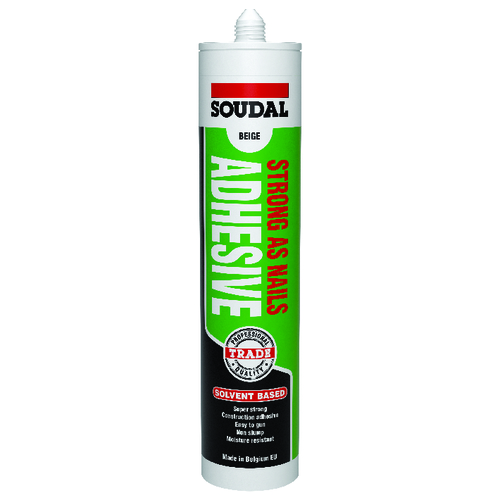 Soudal Strong As Nails - Solvented Construction Adhesive