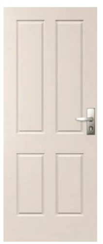 CORINTHIAN DOOR SOLIDCARVE PSC 4 EXTERNAL CORITECH CORE PRIMED