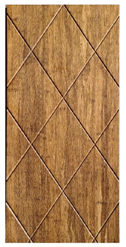 BAMBOO DOOR ROUTED or LASER ETCHED