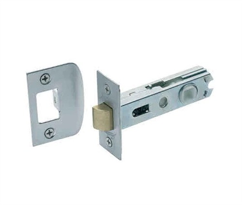 LATCH DUAL SPRUNG TUBULAR & "D" STRIKER PLATE 60mm