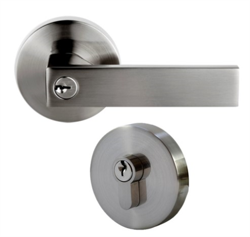 LONSDALE (NIDUS) KEY in LEVER/DEADBOLT COMBINATION, ROUND BACKPLATE