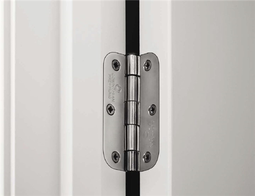 CORINTHIAN PREHUNG DOOR EXTRA - 89mm RADIUS BRIGHT CHROME HINGE