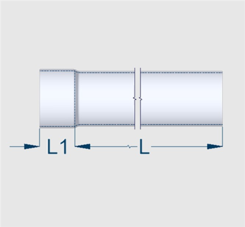 DRAIN, WASTE & VENT (DWV) 150mm PIPE SN4, 6.0M