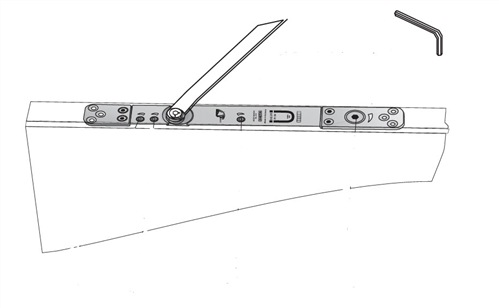 CORINTHIAN PART - PIVOT HARDWARE for PIVOT DOOR (ADD TO DOOR PRICE)