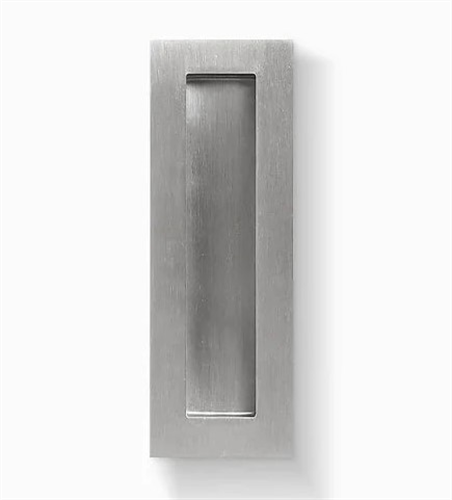 FLUSH PULL RECTANGULAR (DELF) 50 x 150mm POLISHED STAINLESS STEEL