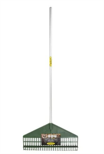 RAKE AUSSIE SUPER PLASTIC HEAD | ALUMINIUM HANDLE | Agnew Building Supplies