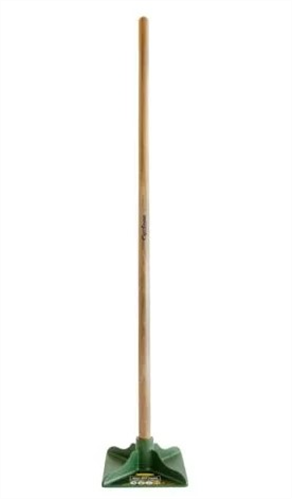 TAMPER FORGED STEEL HEAD 254 X 254mm | EXTRA LONG 1400mm TIMBER HANDLE