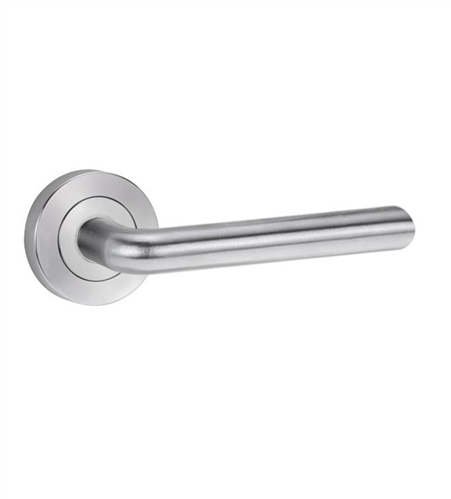 SYMPHONY 104 LEVER ON ROUND ROSE DOOR FURNITURE ~~ NO LATCH ~~