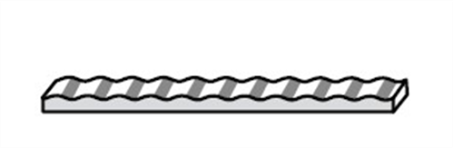 CUSTOM ORB ROOF INFILL STRIPS 915mm EACH