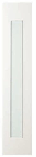 CORINTHIAN SIDELIGHT BUSHFIRE PBUSHSL 101 PRIMED GLAZED ACID ETCHED (BAL) 2040 x 400 x 42mm