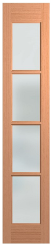 HUME SIDELITE JST12 JOINERY (SPM) MAPLE (STAIN GRADE) GLAZED TRANSLUCENT 2040 x 400 x 40mm