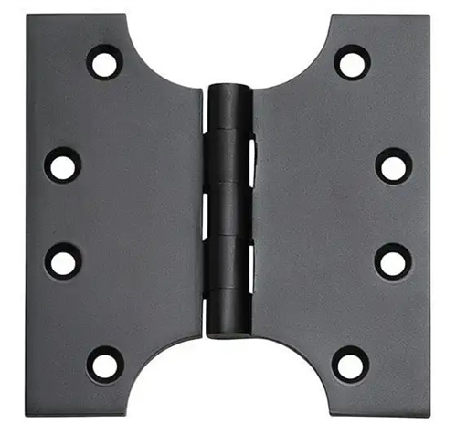 HINGE PARLIAMENT MATT BLACK (SOLID BRASS) 4mm