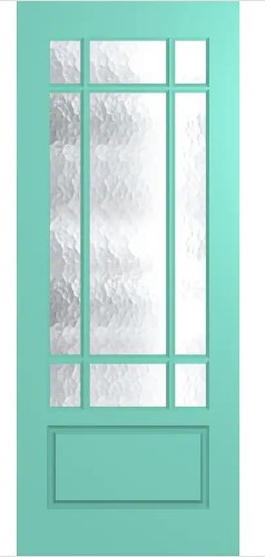 HUME DOOR HAV99 HAVEN DURACOTE (TEMPERED HARDBOARD) GLAZED CATHEDRAL