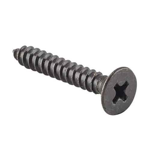 HINGE SCREWS LONG THREAD PHILLIPS HEAD COUNTERSUNK MATT BLACK PK50