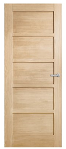 CORINTHIAN DOOR MODA AMOD5 INTERNAL JOINERY WHITE OAK SOLID INFILL