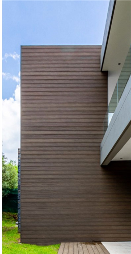 VISTACLAD APEX - BAMBOO COMPOSITE CLADDING | FLAT 162 x 24.5mm x 5.4M