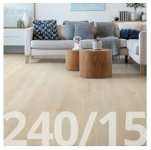 GENUINE OAK ENGINEERED FLOORING 240 x 15/4mm per PACK (Covers 2.640m2)