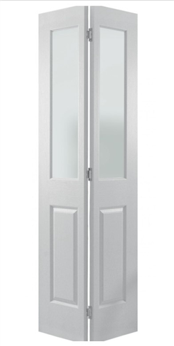 HUME DOOR BF19 BI-FOLD OAKFIELD-G (COMPLETE with TRACK & FITTINGS) MOULDED PANEL WOODGRAIN