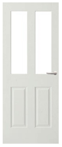 CORINTHIAN DOOR STANFORD STAG (IMPRESSIONS) HONEYCOMB CORE WOODGRAIN GLAZED CLEAR