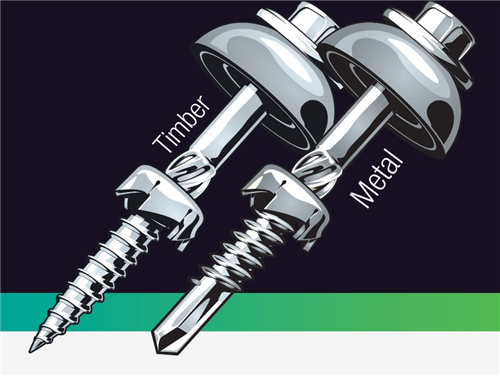 LASERLITE SCREWS (CLASS 4) for POLYCARBONATE  ROOFING