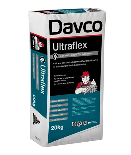 DAVCO (LANKO) ULTRAFLEX CEMENT BASED (FAST SETTING) TILE ADHESIVE 20kg