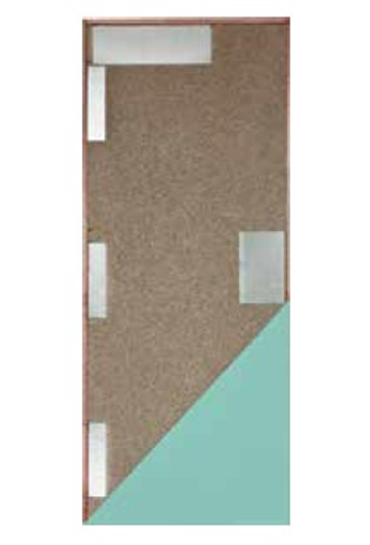 HUME DOOR FIRE RATED TVC (MONOLITHIC VERMICULITE) FIRECORE TEMPERED HARDBOARD