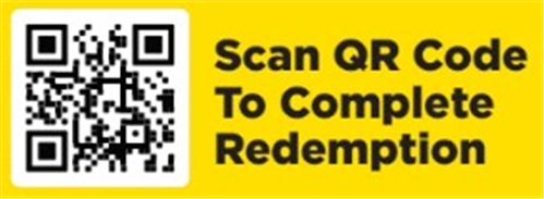 QR Code for REDEMPTION
