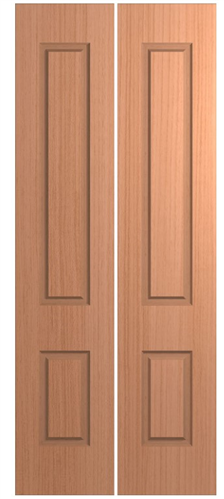 HUME DOOR BF29 BI-FOLD HUMECRAFT HMC4 (COMPLETE with TRACK & FITTINGS) MAPLE (SPM) STAIN GRADE