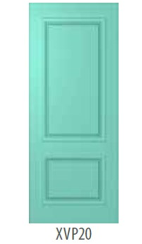 HUME DOOR XVP20 VAUCLUSE PREMIER (HMR MDF CORE) DURACOTE (TEMPERED HARDBOARD) ROUTED BOTH SIDES