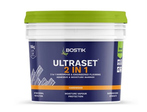 BOSTIK ULTRASET 2 in 1, ADHESIVE & MOISTURE CONTROL, 16kg